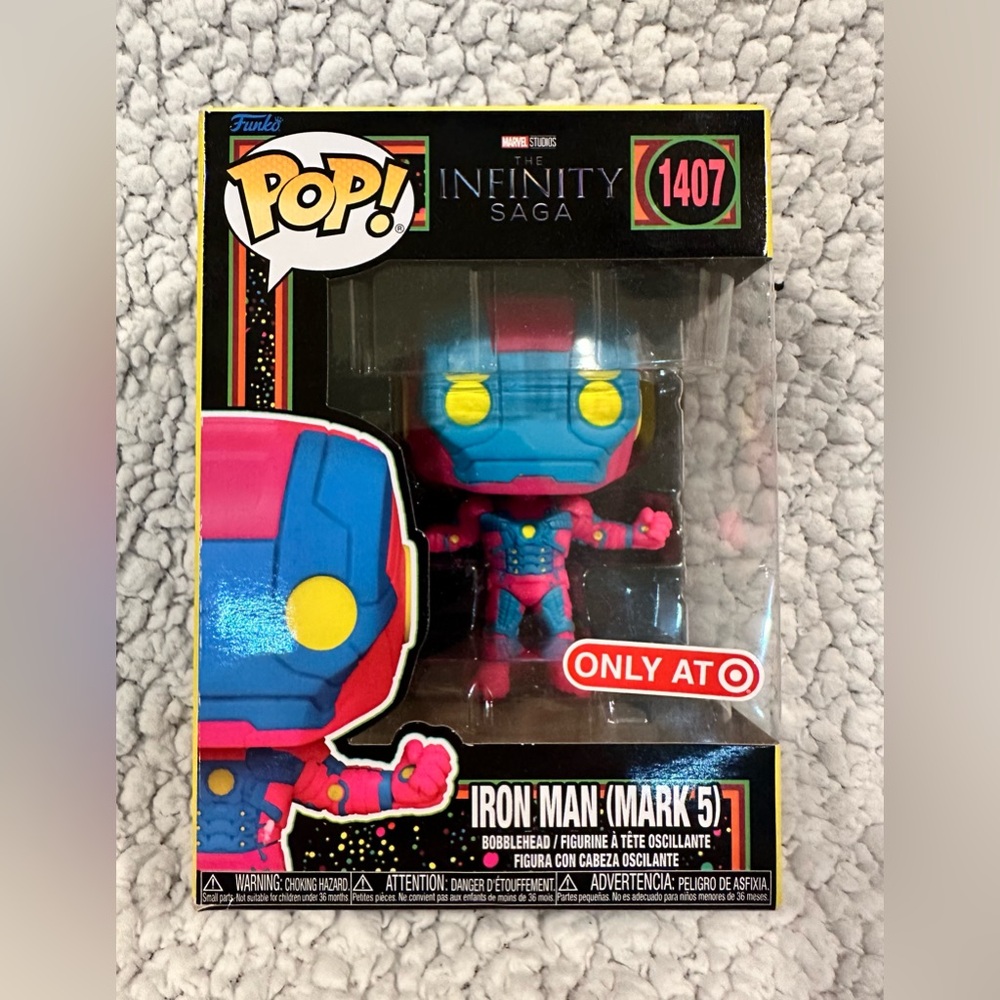 Funko POP! Marvel:Infinity Saga Iron Man (Mark 5) Figure #1407